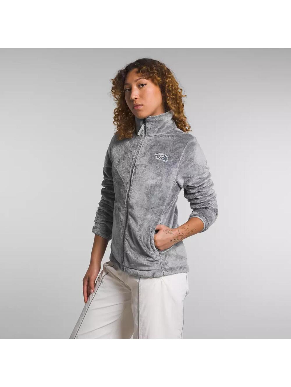 The North Face Women's Osito 2 Gray Fleece Full-Zip Jacket - Size XS ($107)